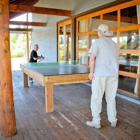 Bend-Sunriver Camping Resort Wheelchair Accessible Yurt 13 المظهر الخارجي الصورة